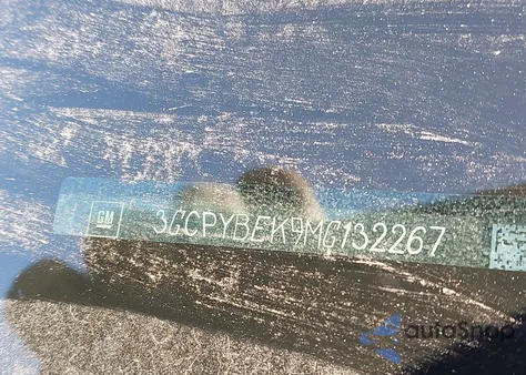 2021 Chevrolet Silverado 1500 4Wd Short Bed Custom from USA, damaged, VIN 3GCPYBEK9MG132267